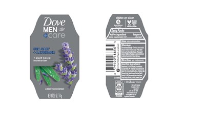 Artwork (Dove Men + Care Sea Salt + Lavendar 72h Antiperspirant)